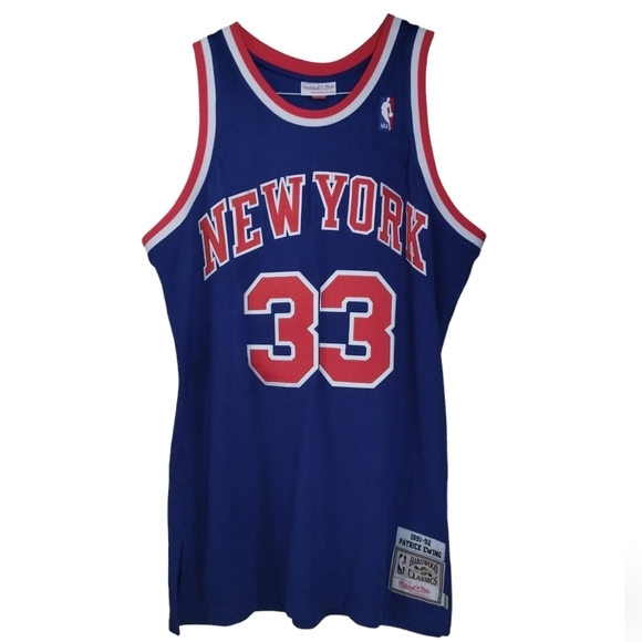 Authentic New York Knicks Patrick Ewing #33 Men's Jersey size 43/XL